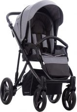 Детская коляска 2 в 1 Bebetto Pascal (03) light gray